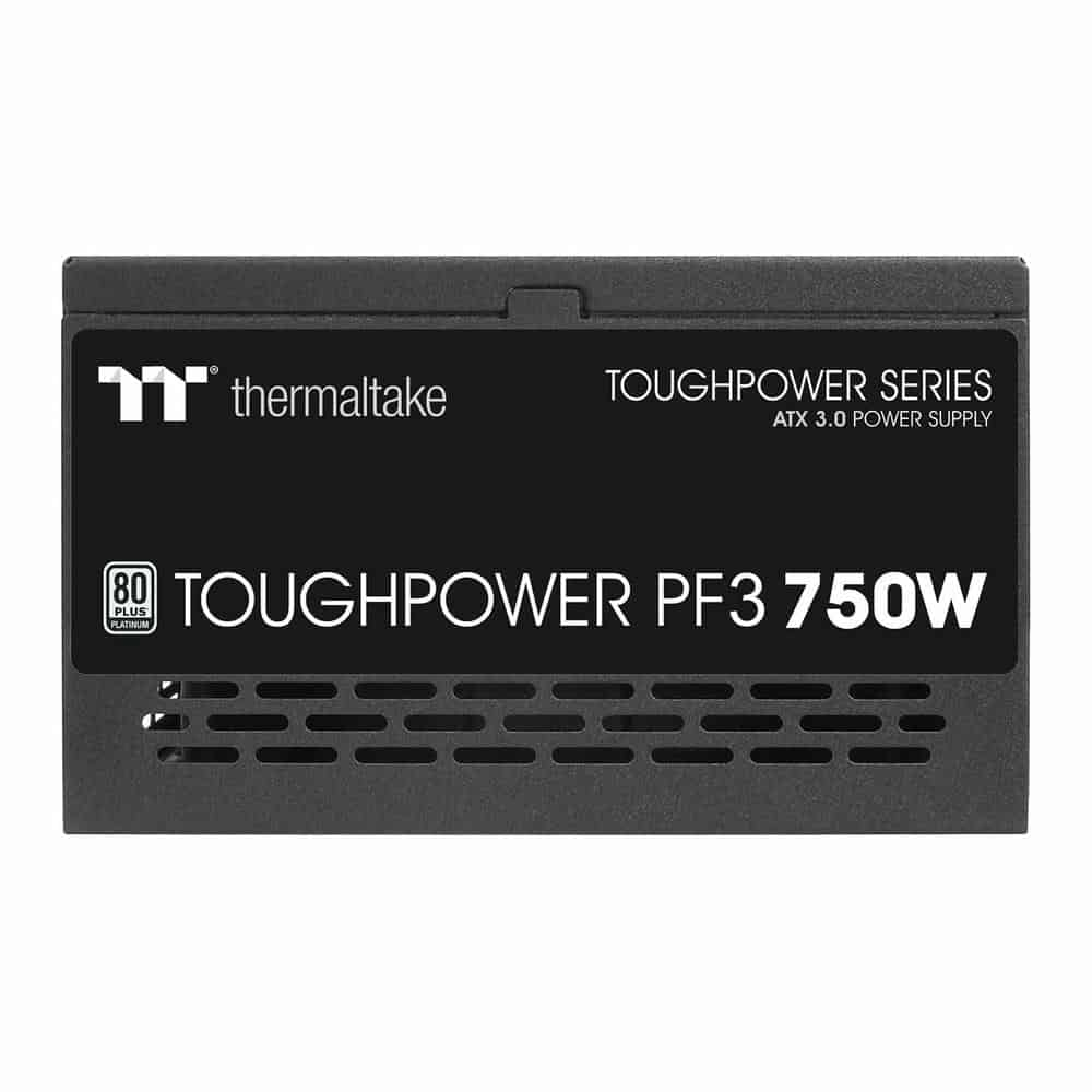 (image for) Thermaltake Toughpower PF3 750 Watt Fully Modular PCIe Gen 5 ATX3.0 80+ Platinum PSU/Power Supply